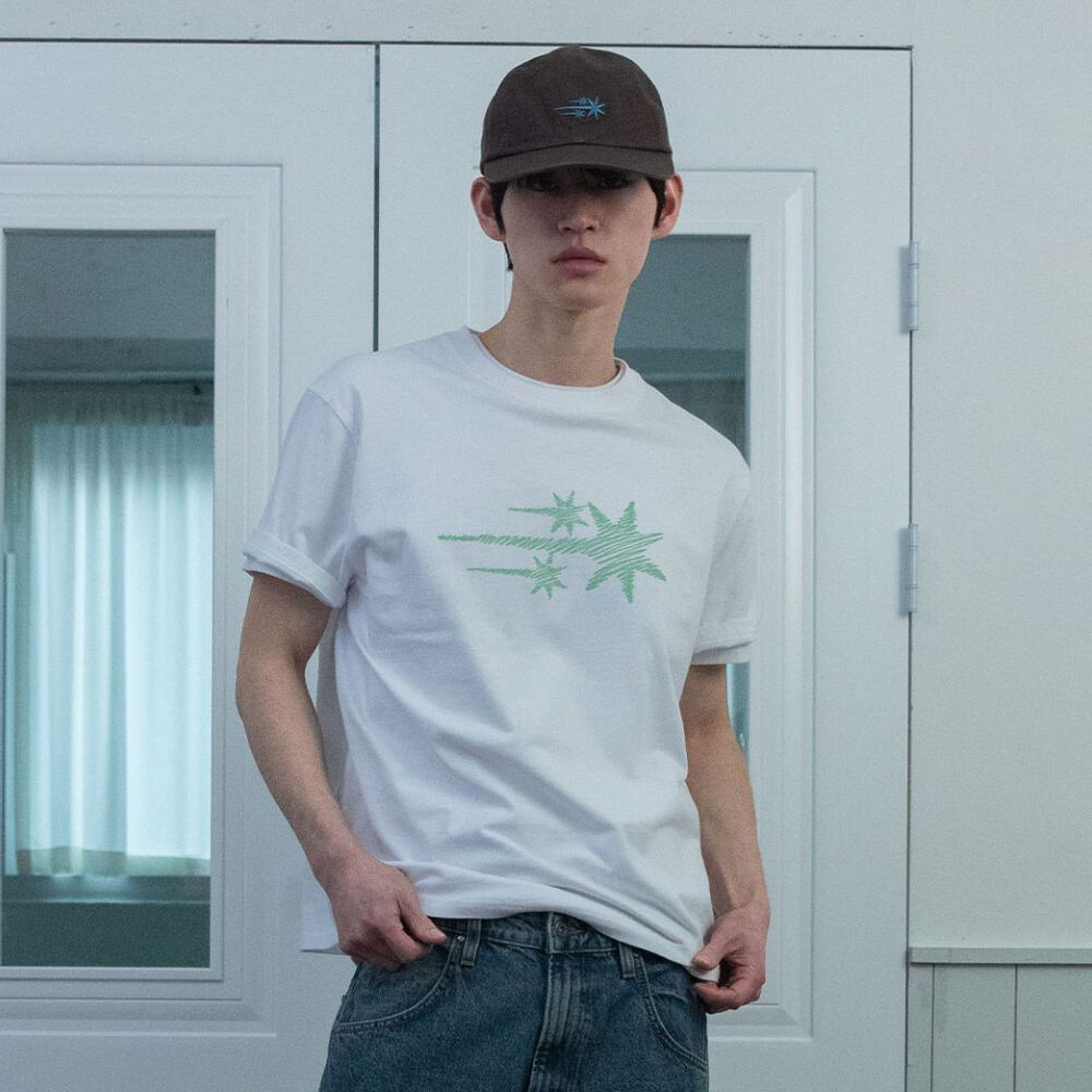 手繪星星上衣 SKETCH 3STAR BASIC TEE