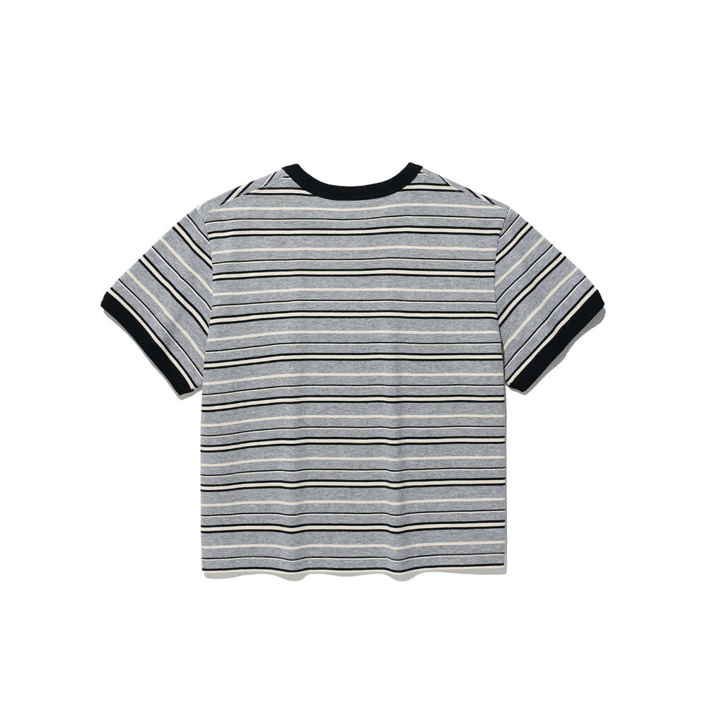 條紋星星上衣 STRIPE 3STAR BASIC RINGER TEE