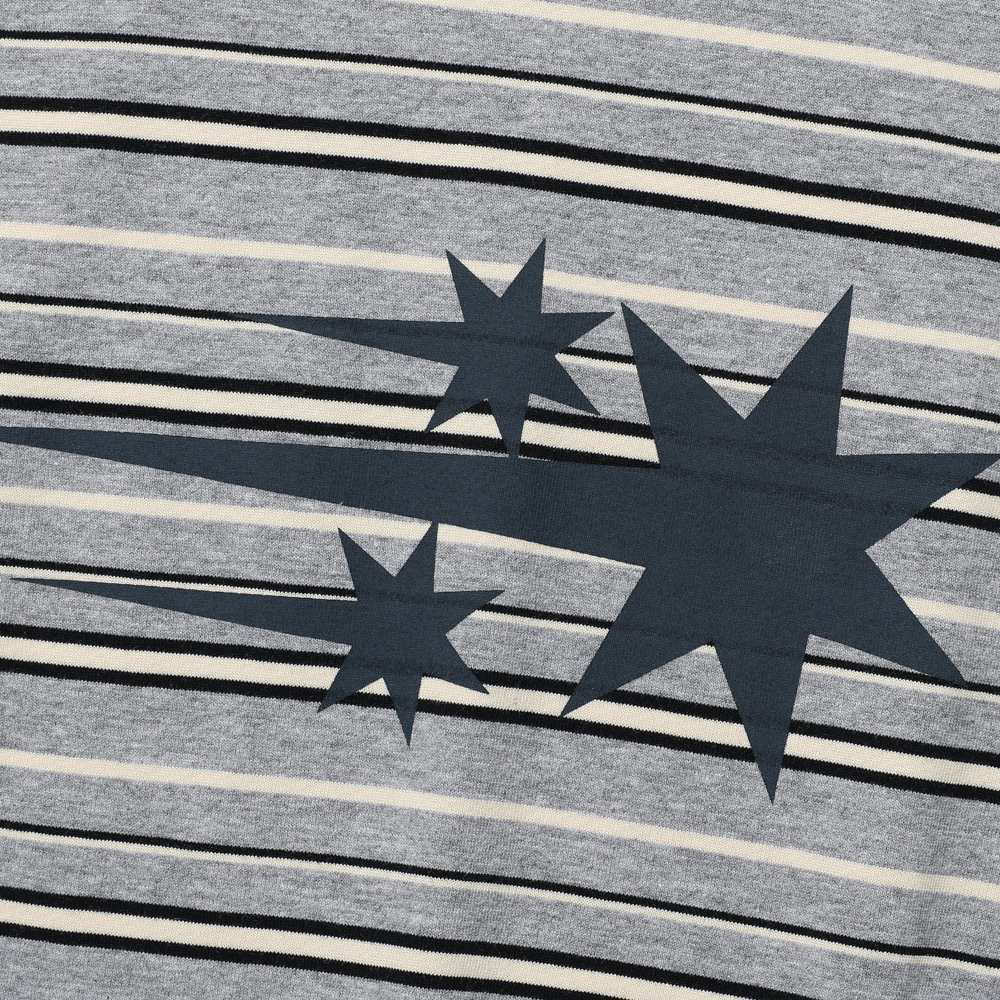 條紋星星上衣 STRIPE 3STAR BASIC RINGER TEE