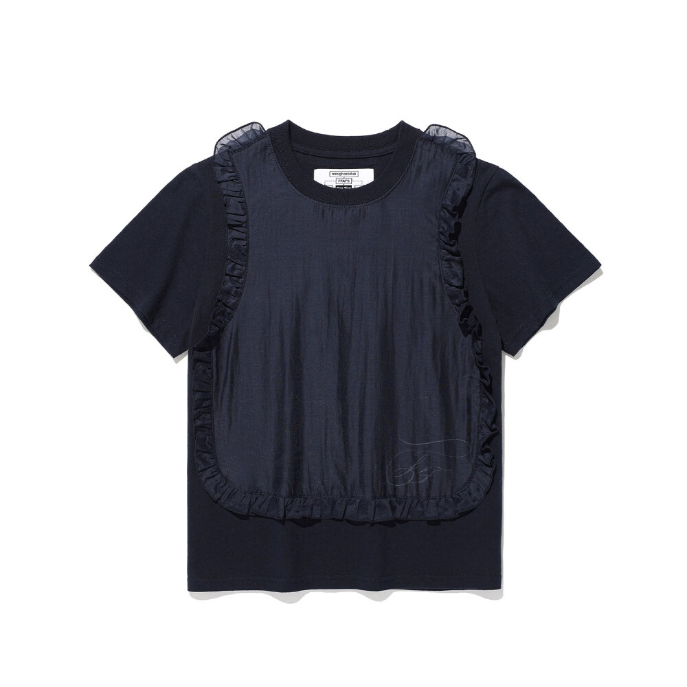 荷葉邊層次上衣 FFATS FRILL APRON LAYERED TEE