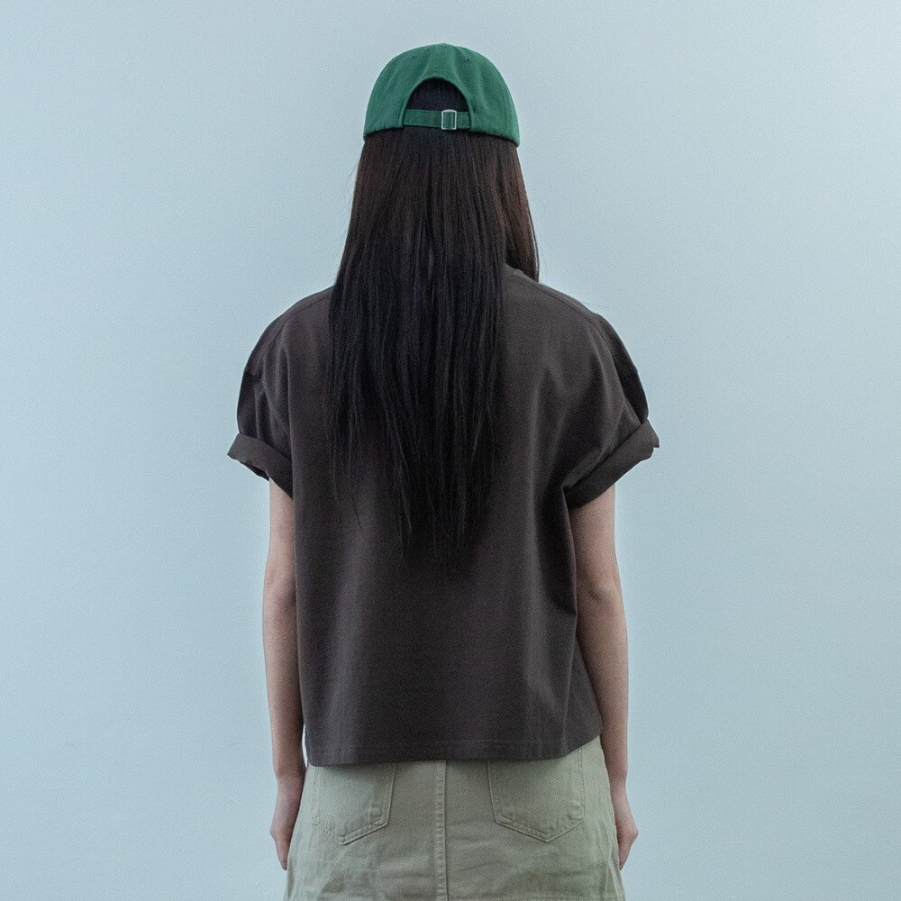 星星圖像上衣 3STAR BIG CROP TEE
