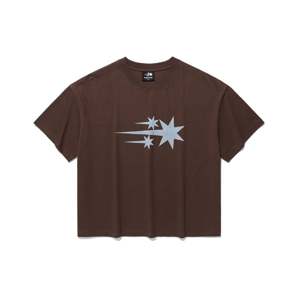 星星圖像上衣 3STAR BIG CROP TEE