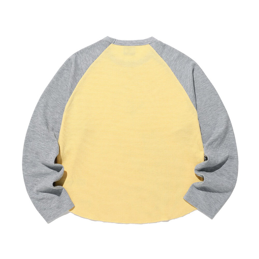 華夫格長TEE CAT ANGEL WAFFLE RAGLAN LS TEE