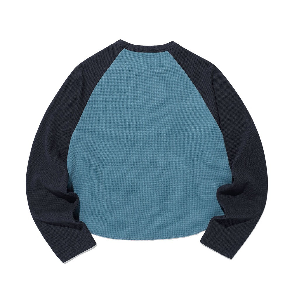 華夫格長TEE CAT ANGEL WAFFLE RAGLAN LS TEE
