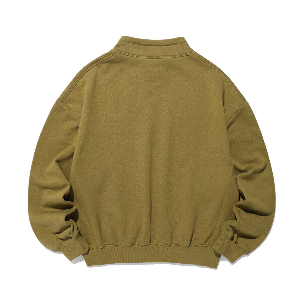 刺繡立領大學T 3STAR HIGH NECK SWEATSHIRTS