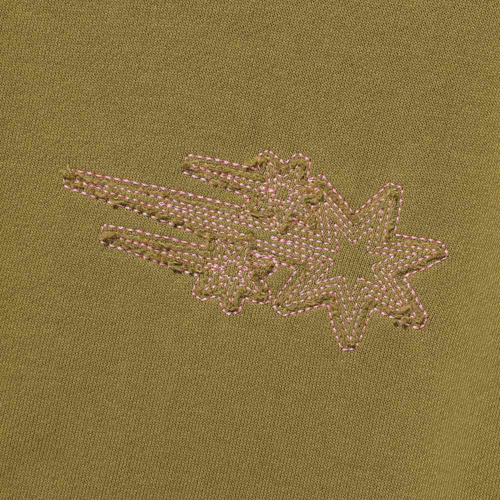 刺繡立領大學T 3STAR HIGH NECK SWEATSHIRTS