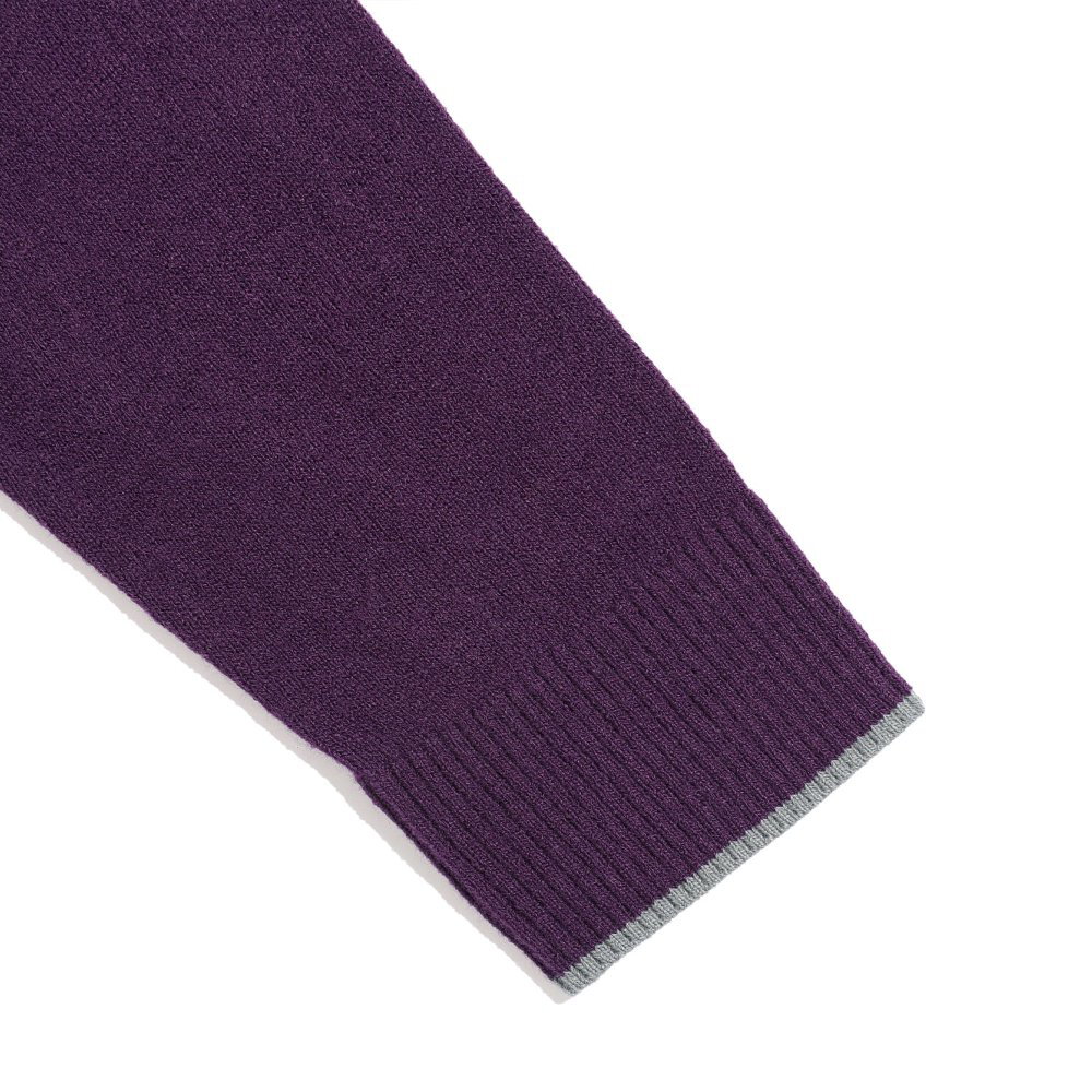 撞色針織開襟衫 TRIM LINE CARDIGAN