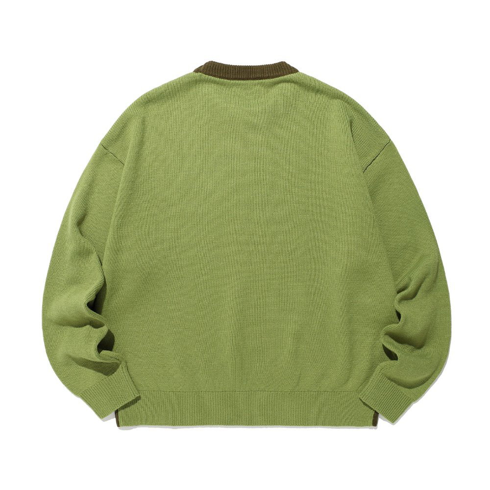 撞色拼接針織上衣 FREAKY COLORBLOCK KNIT