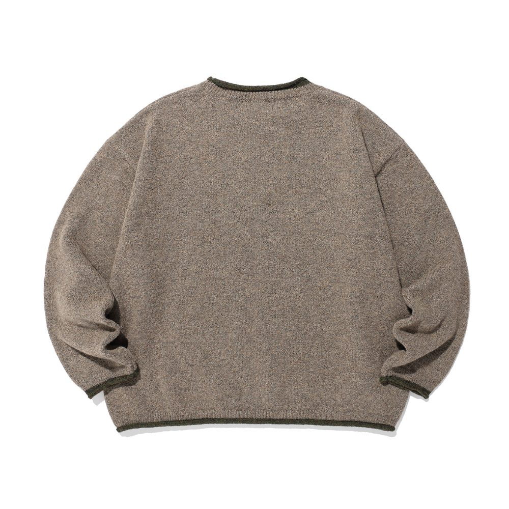 小熊針織上衣 BEAR GRAPHIC WIDE CROP KNIT