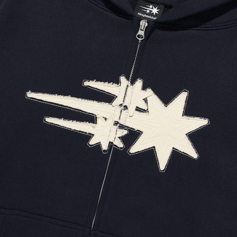 連帽外套 3STAR APPLIQUE HOODIE ZIP UP