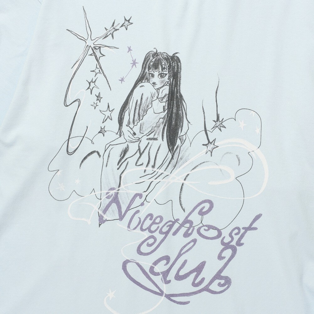 連帽長袖上衣 DREAMING GIRL BIGBIG HOODED LS TEE