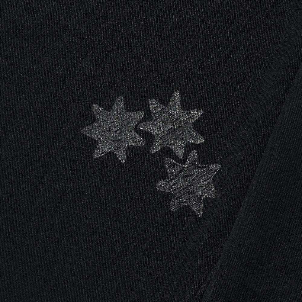 手繪圖騰水洗寬褲 DOODLE COTTON WASHED PANTS