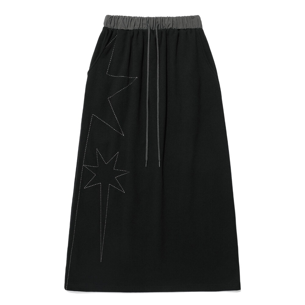 星星圖像長裙 BIG STAR LOGO SWEAT SKIRT