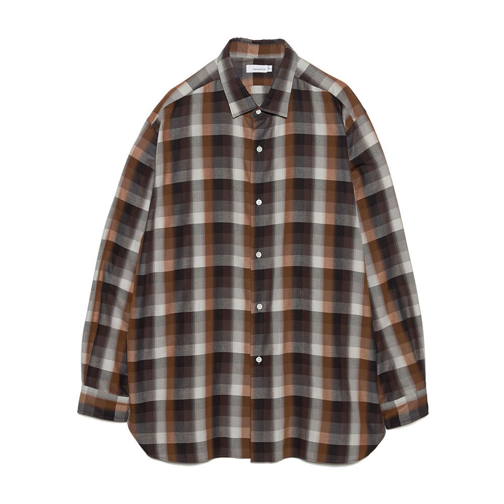 格紋襯衫 Regular Collar Wind Shirt