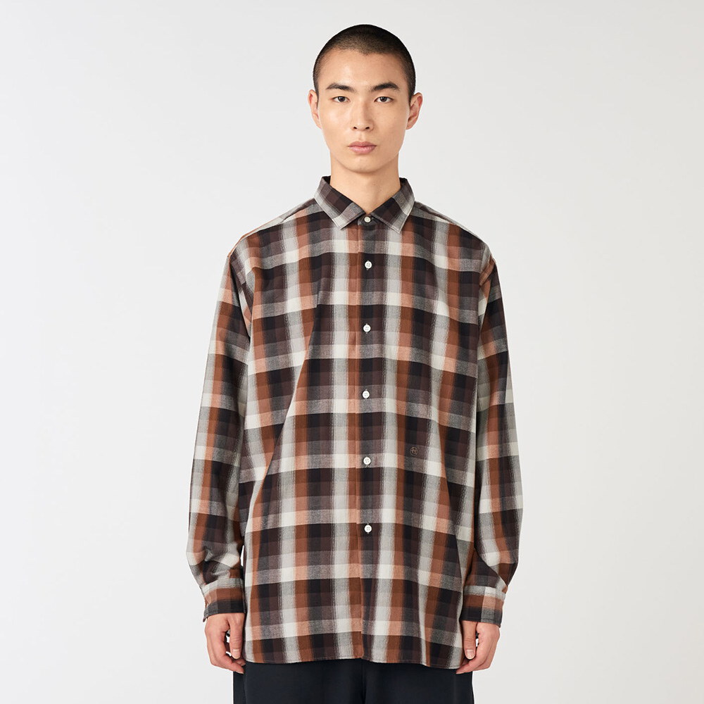 格紋襯衫 Regular Collar Wind Shirt