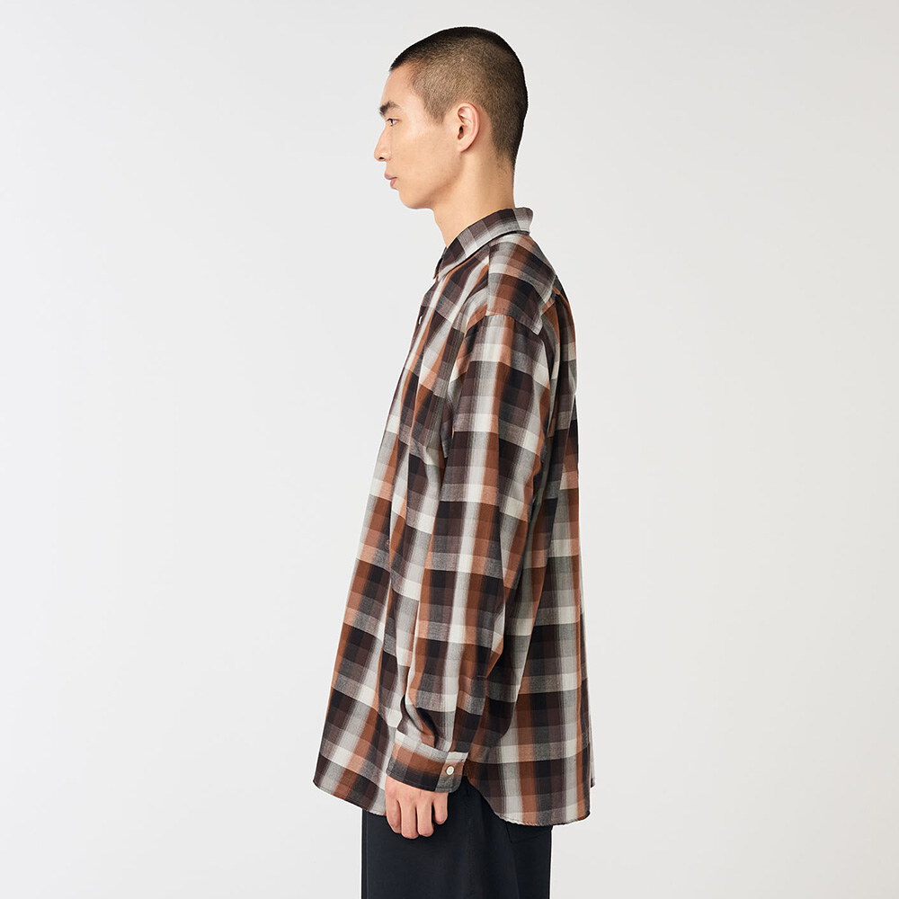 格紋襯衫 Regular Collar Wind Shirt