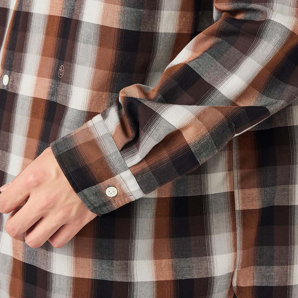 格紋襯衫 Regular Collar Wind Shirt