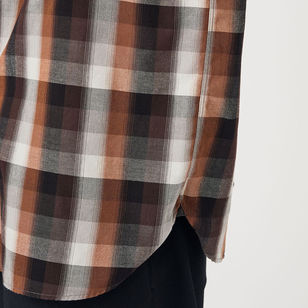 格紋襯衫 Regular Collar Wind Shirt