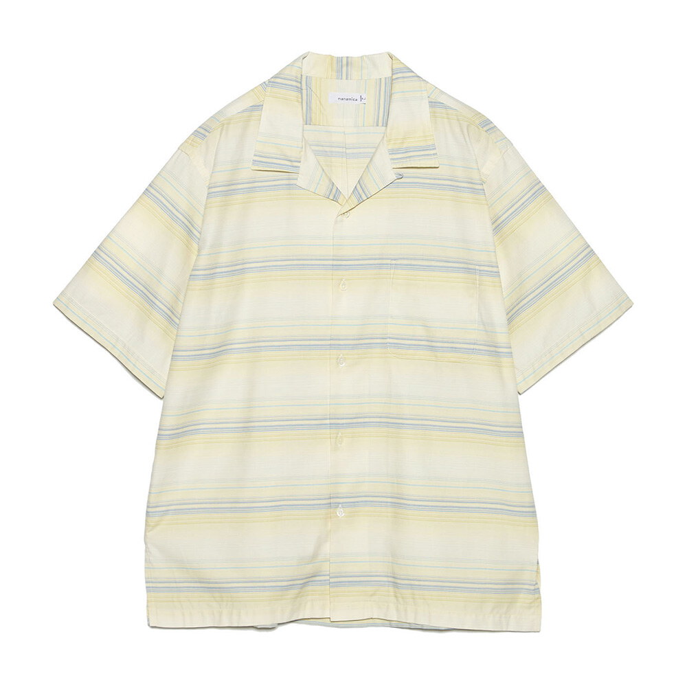 開領短袖襯衫 Open Collar Pique SS Shirt