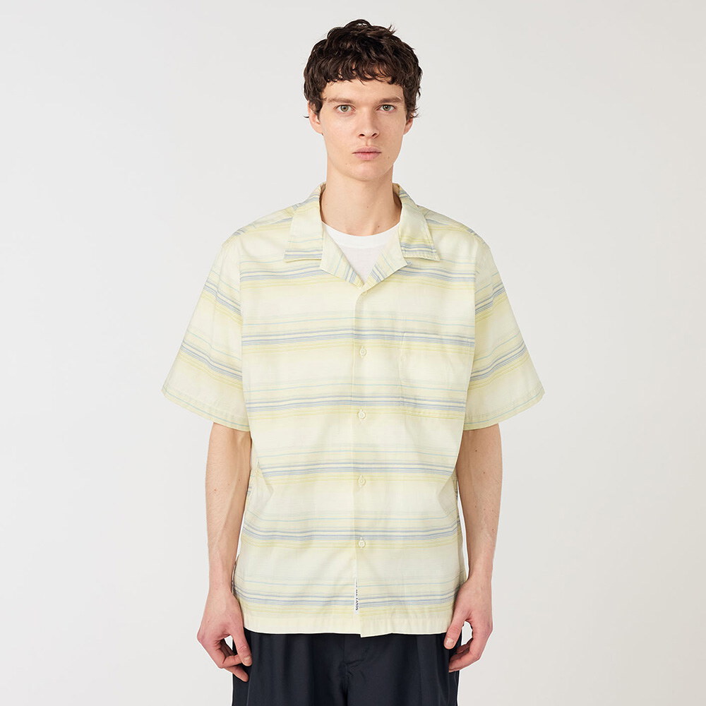 開領短袖襯衫 Open Collar Pique SS Shirt