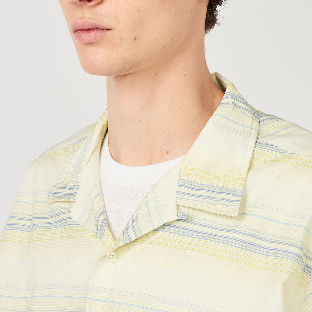 開領短袖襯衫 Open Collar Pique SS Shirt