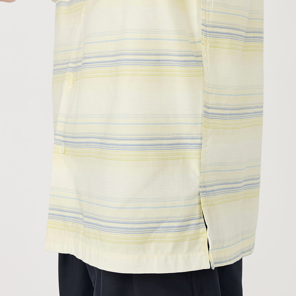 開領短袖襯衫 Open Collar Pique SS Shirt