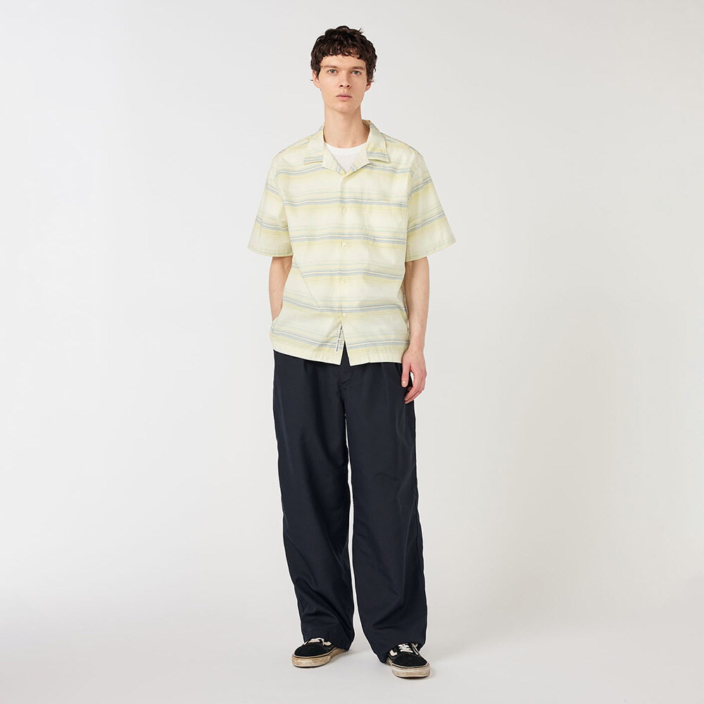 開領短袖襯衫 Open Collar Pique SS Shirt