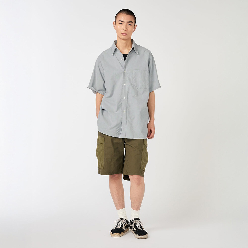 短袖襯衫 Button Down Wind SS Shirt