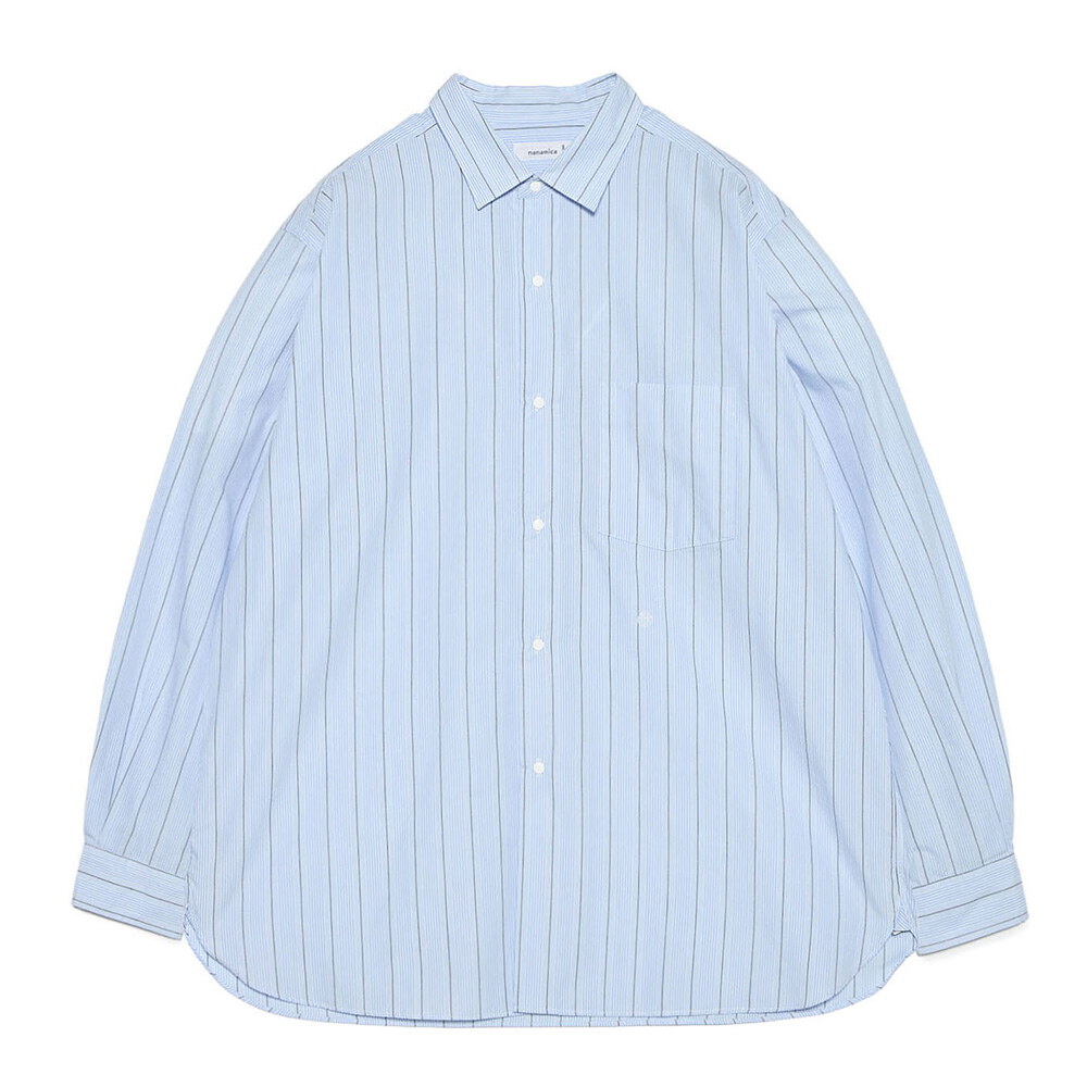 條紋襯衫 Regular Collar Stripe Wind Shirt