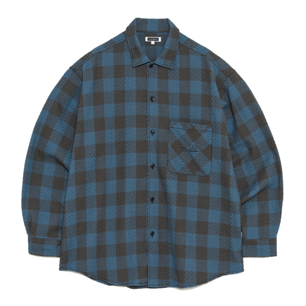 格紋襯衫 OOAL Block Check Jacquard Shirt