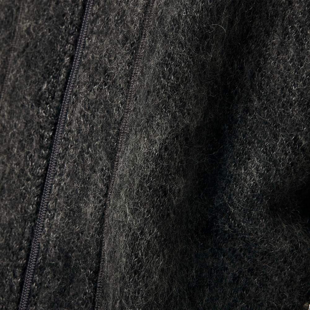 馬海毛拉鍊背心 OOAL Zip Up Mohair Vest