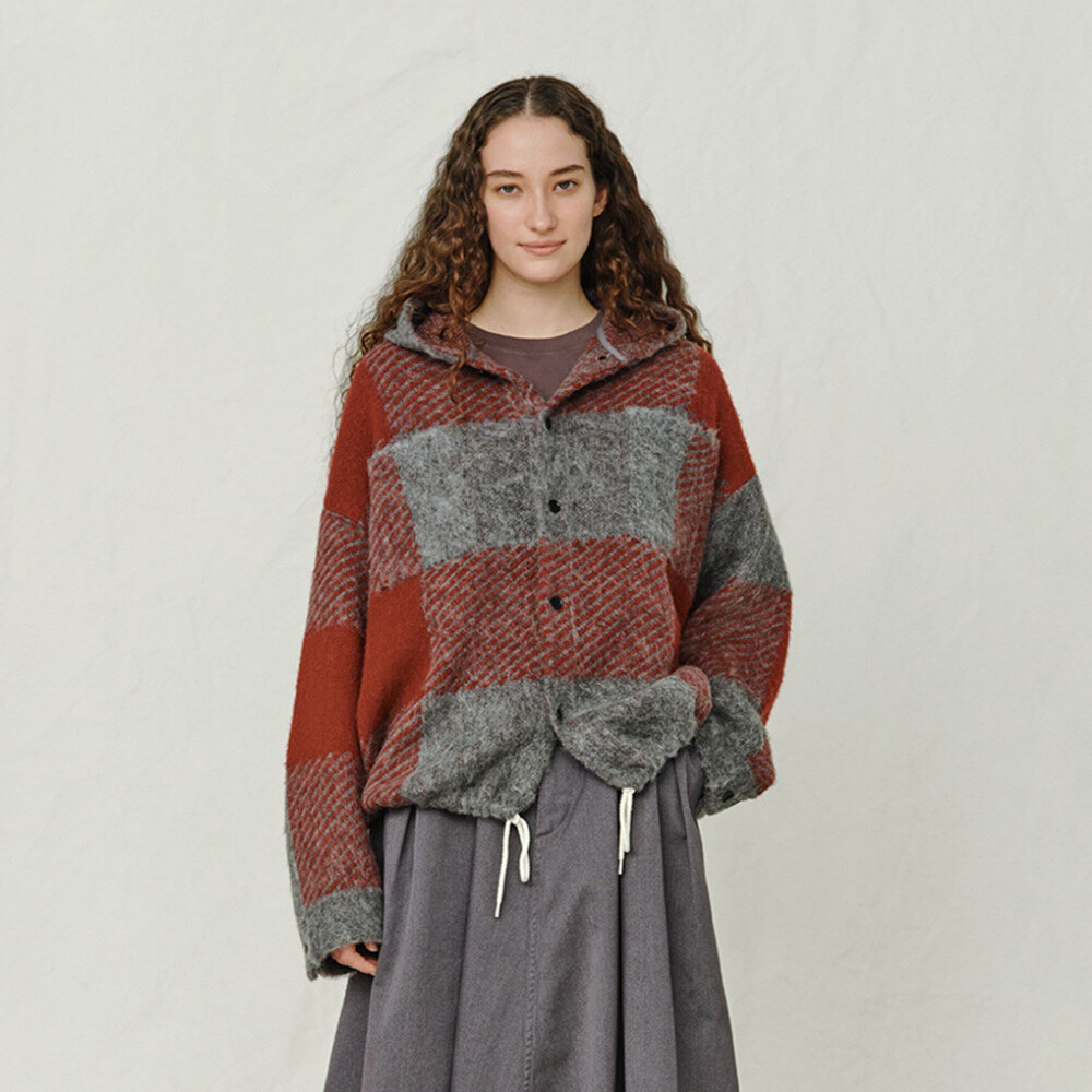 馬海毛連帽外套 OOAL Mohair Hooded Jacket