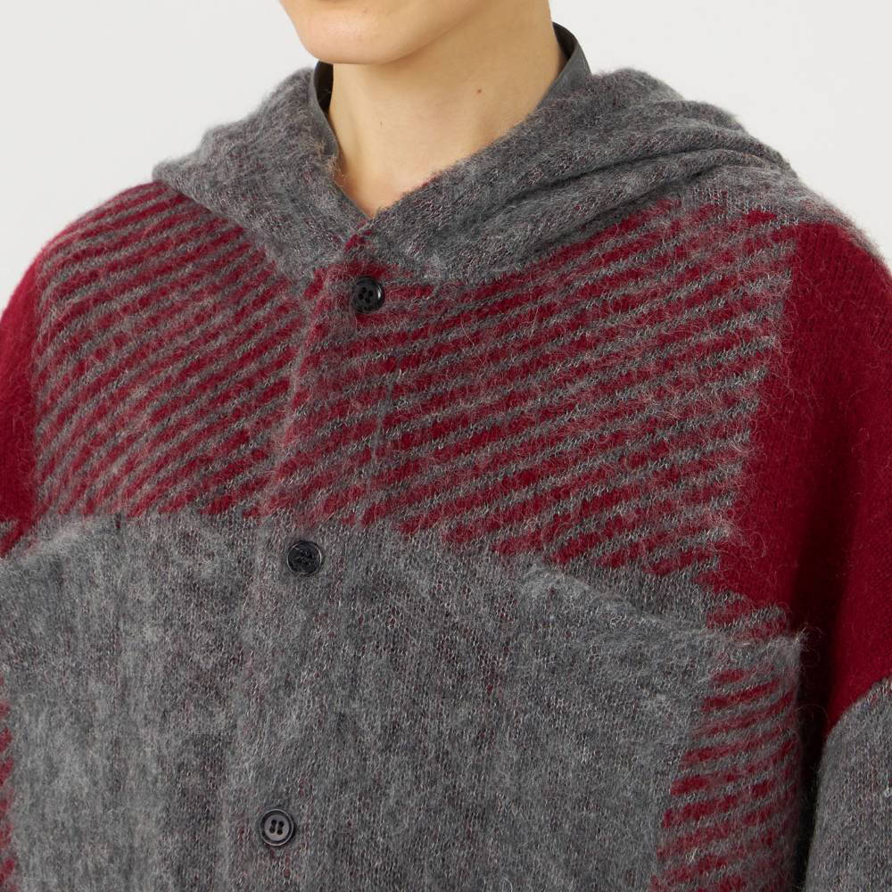 馬海毛連帽外套 OOAL Mohair Hooded Jacket