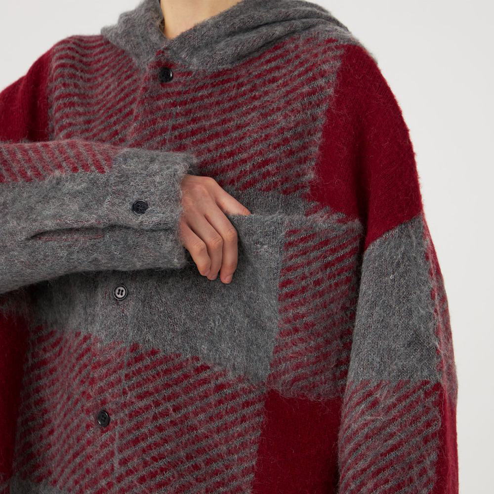 馬海毛連帽外套 OOAL Mohair Hooded Jacket