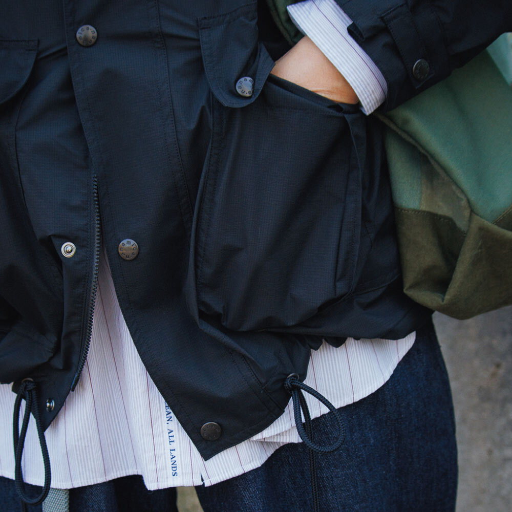 寬版口袋外套 Packable Field Jacket