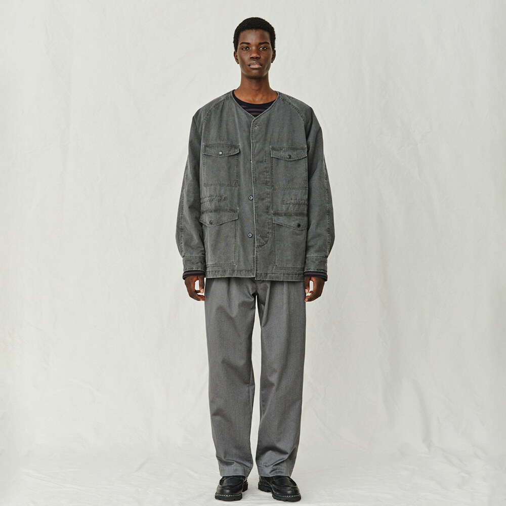 防風無領夾克 Cotton CORDURA Insulation Collarless Ja