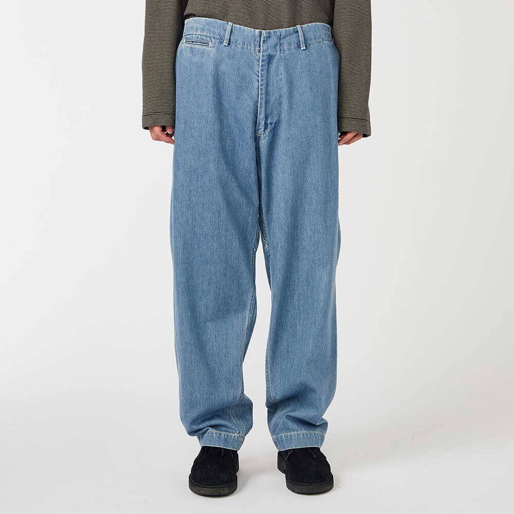寬版丹寧褲 Wide Denim Pants