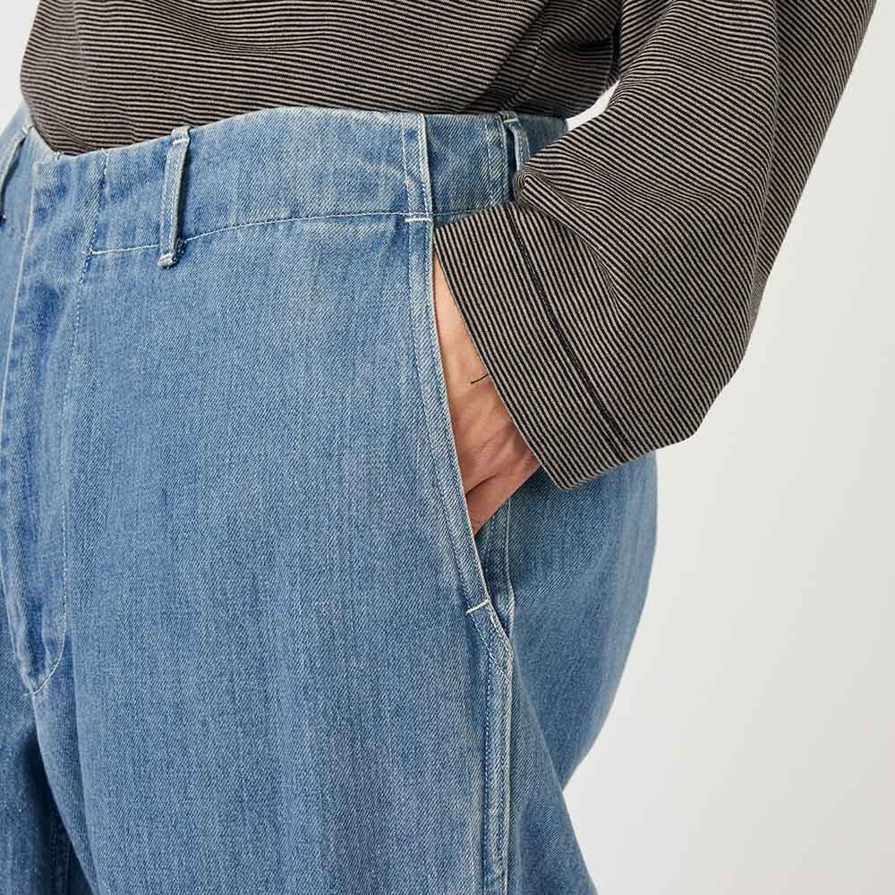 寬版丹寧褲 Wide Denim Pants