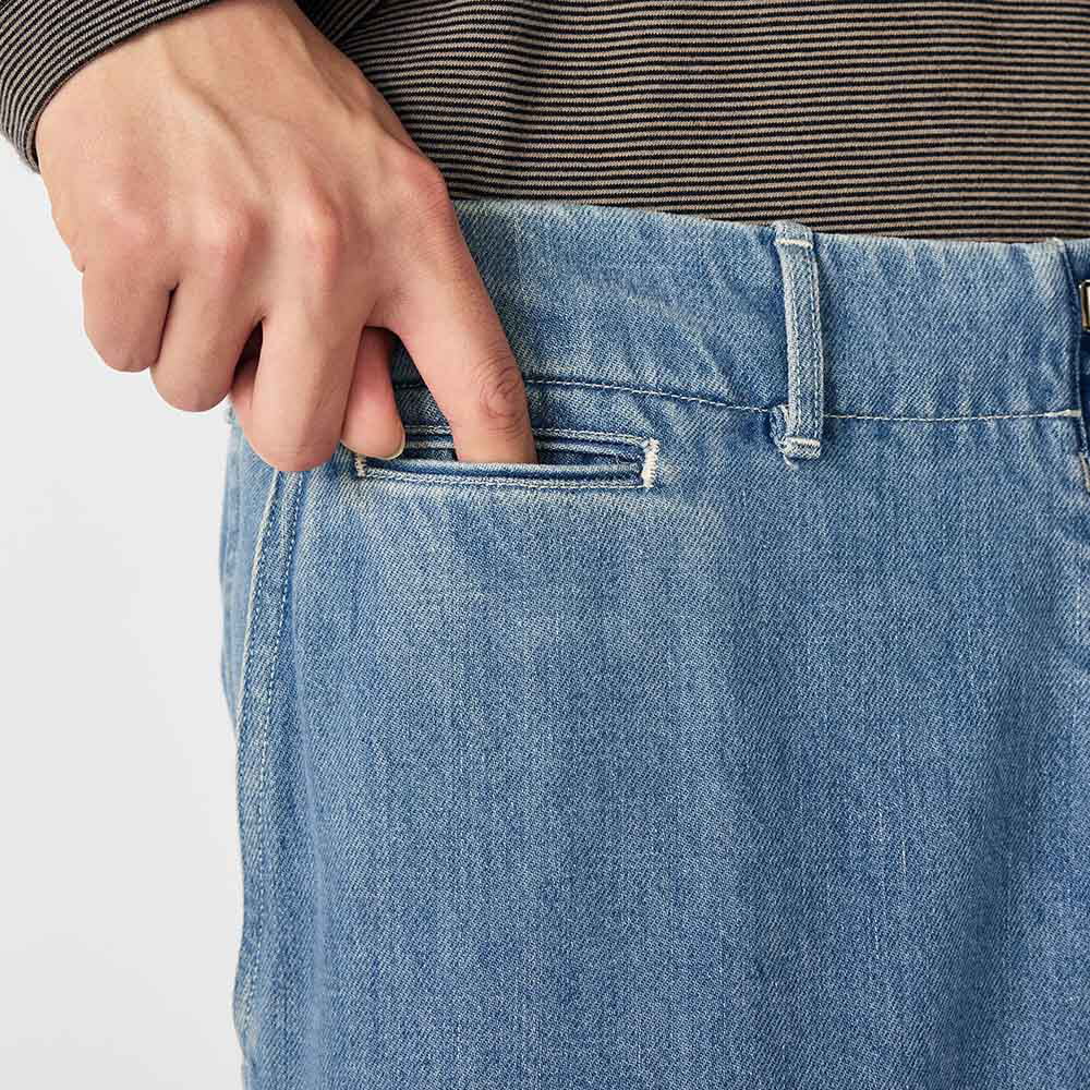 寬版丹寧褲 Wide Denim Pants