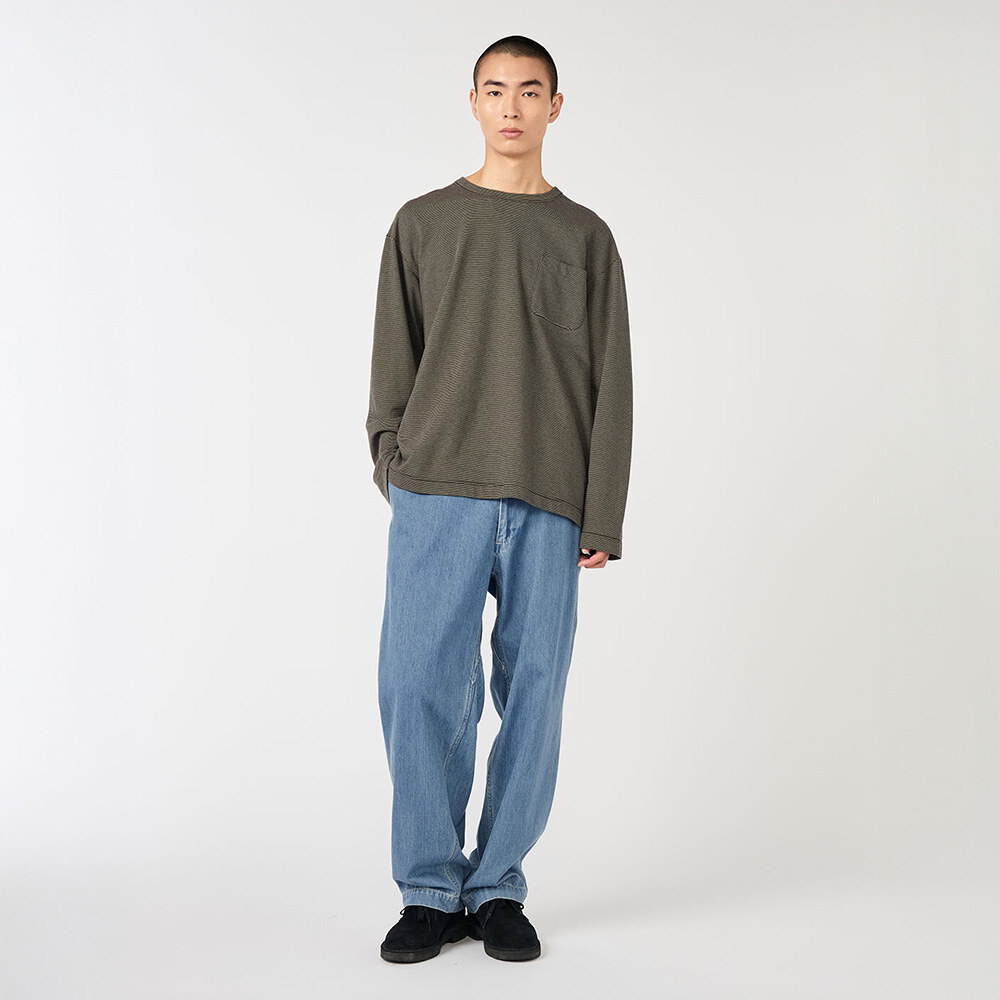 寬版丹寧褲 Wide Denim Pants