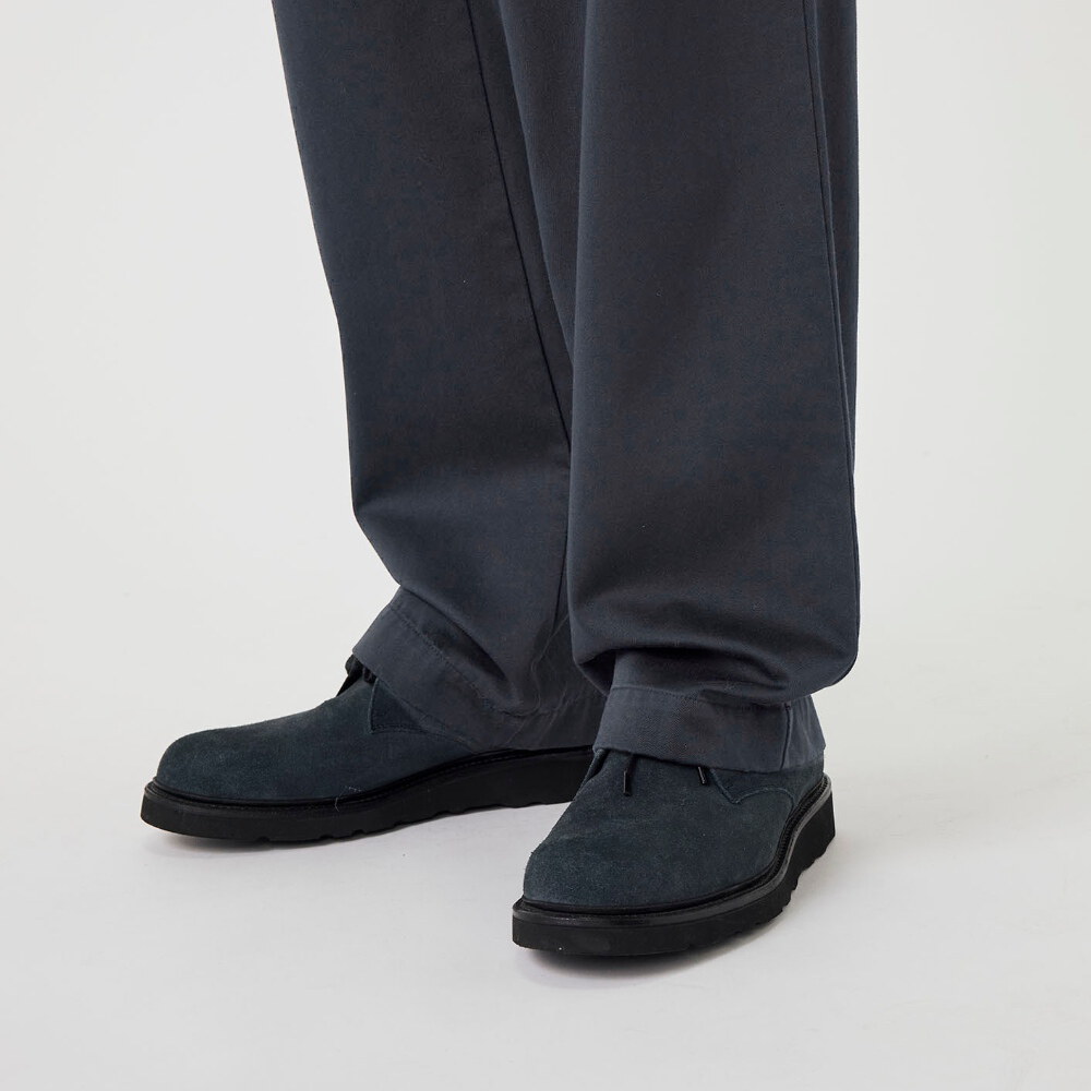 寬版直筒斜紋褲 Wide Straight Chino Pants