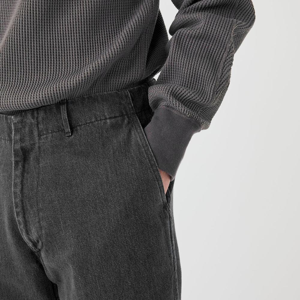 寬版丹寧褲 Wide Denim Pants