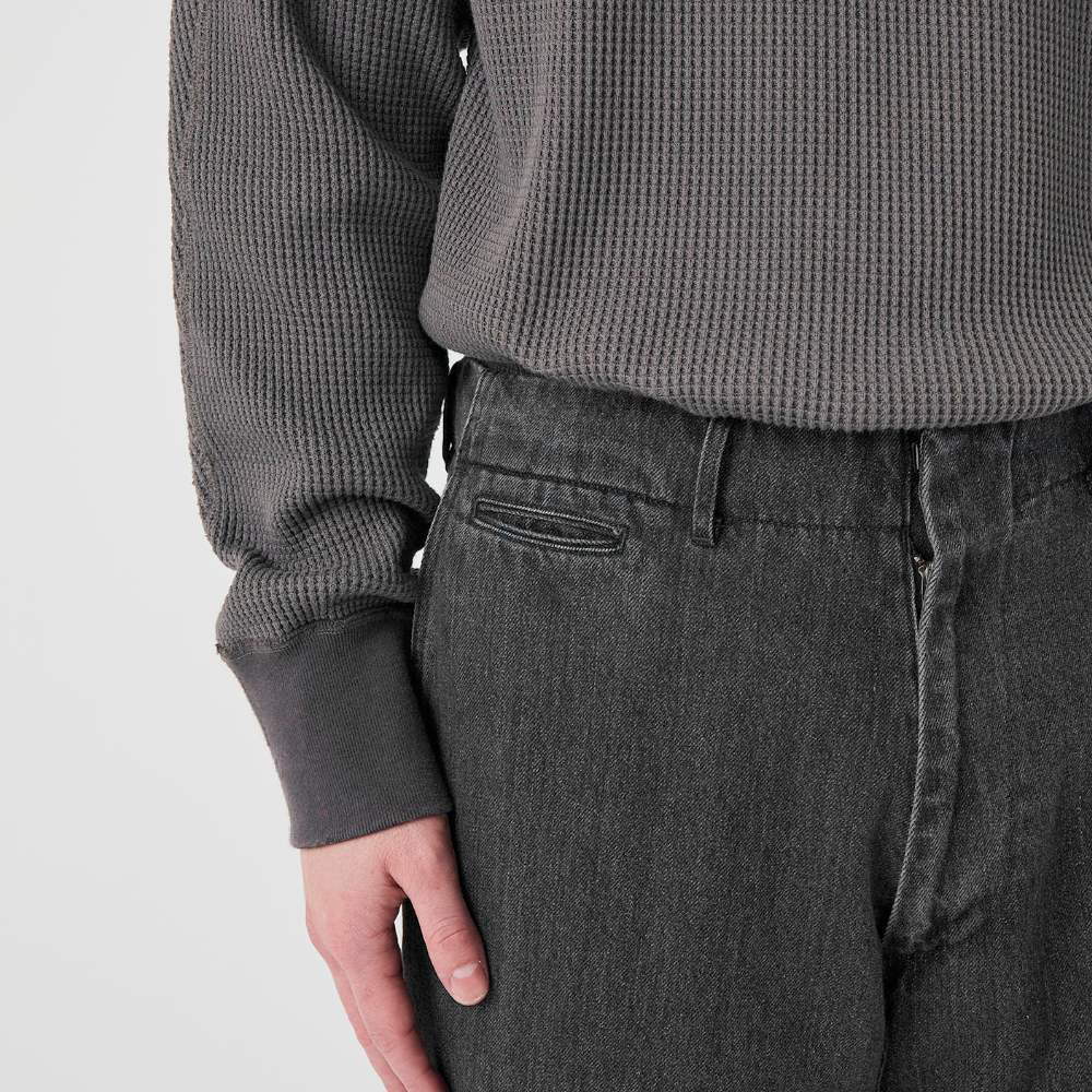 寬版丹寧褲 Wide Denim Pants