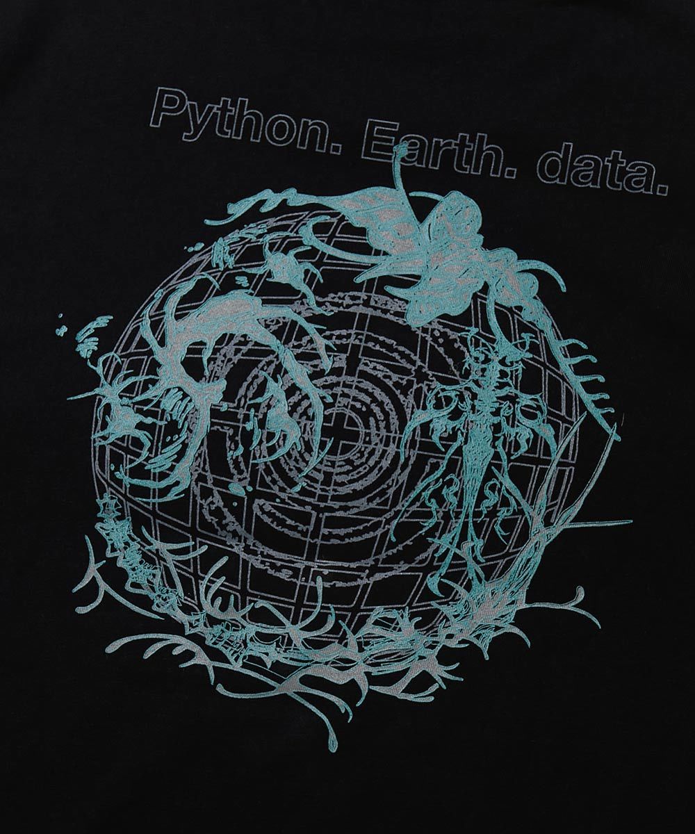 雙面圖像上衣 Python P.  SS Tee