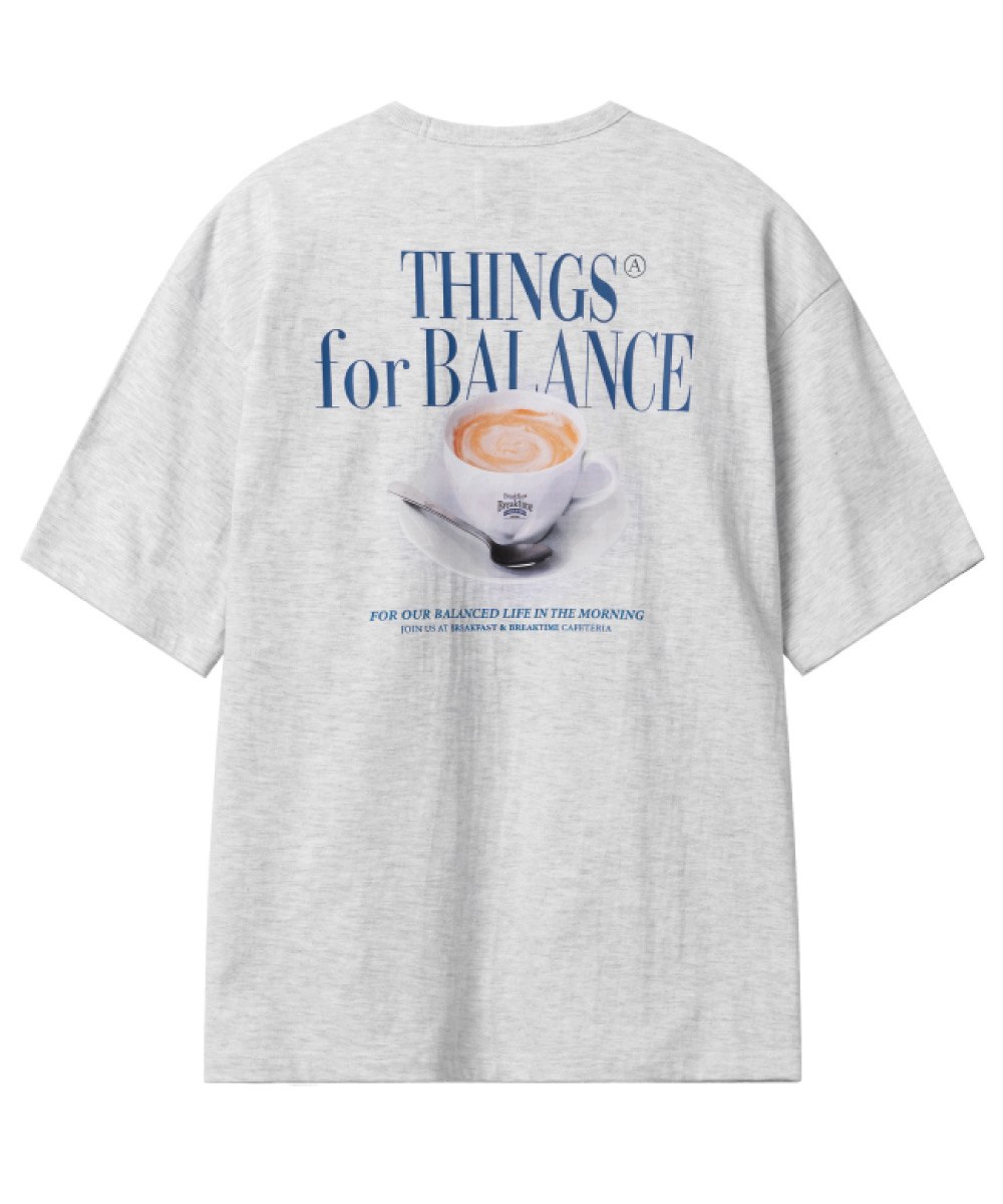 早晨印花TEE MORNING CAFE TEE