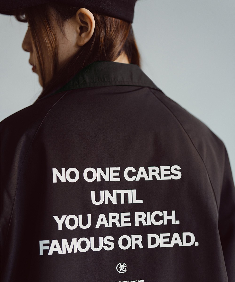 No One Cares 教練外套
