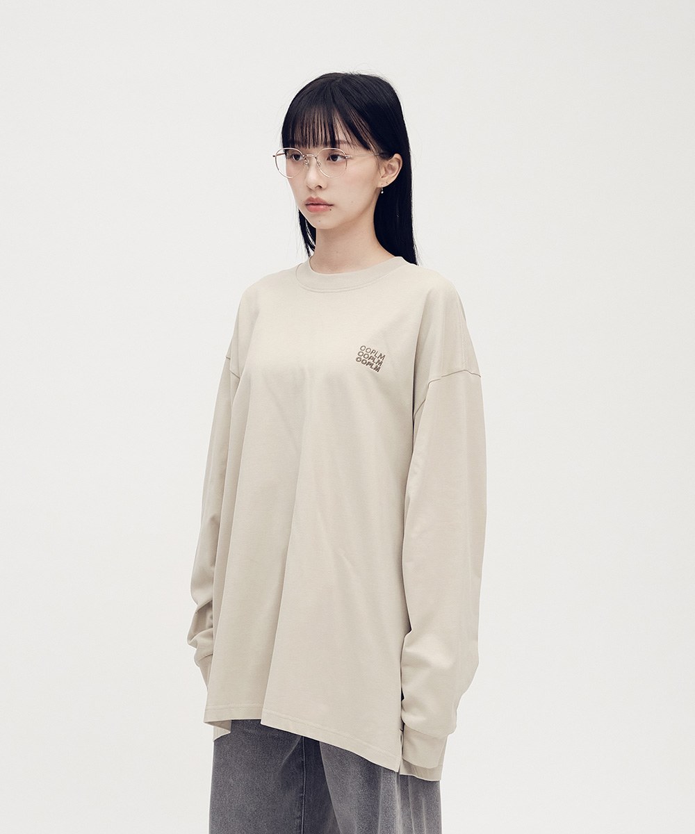 日常雪花絨長袖TEE