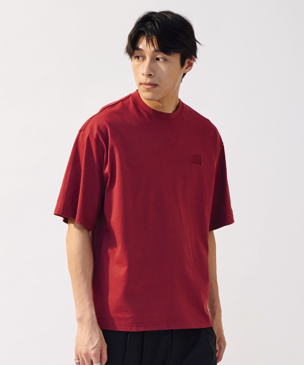 寬版經典疊字LOGO TEE