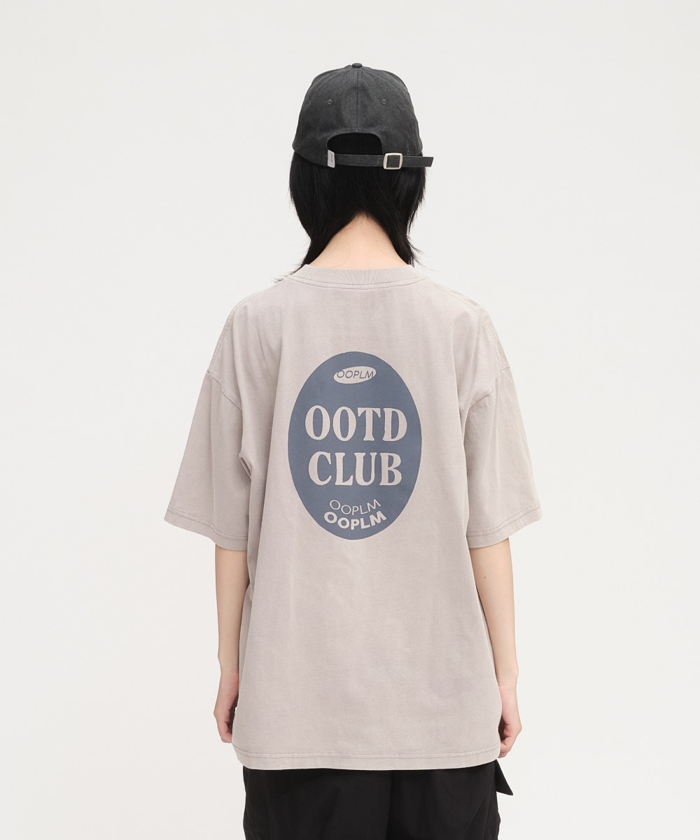 OOTD CLUB水洗感圖TEE