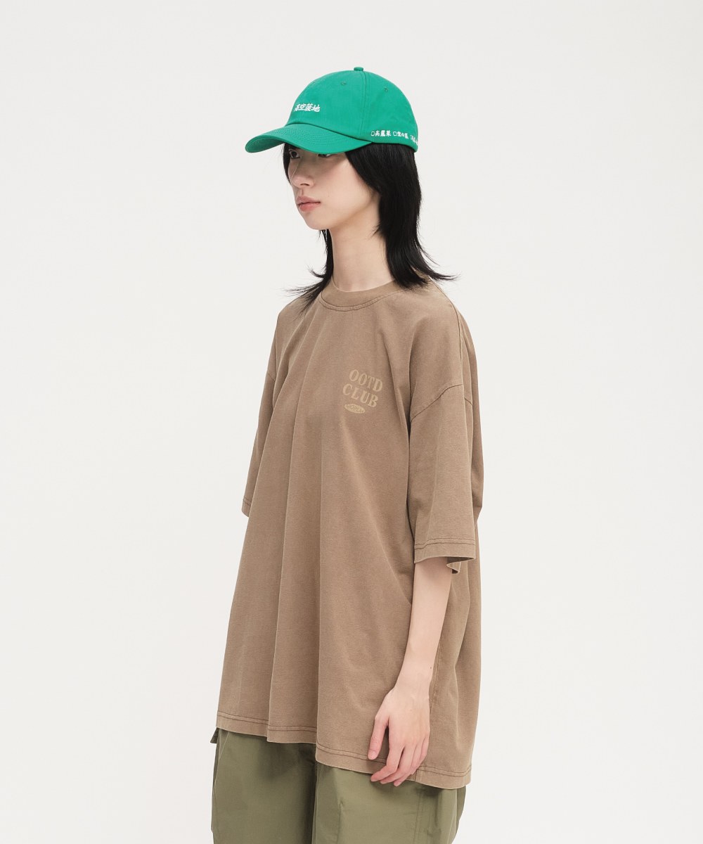 OOTD CLUB水洗感圖TEE